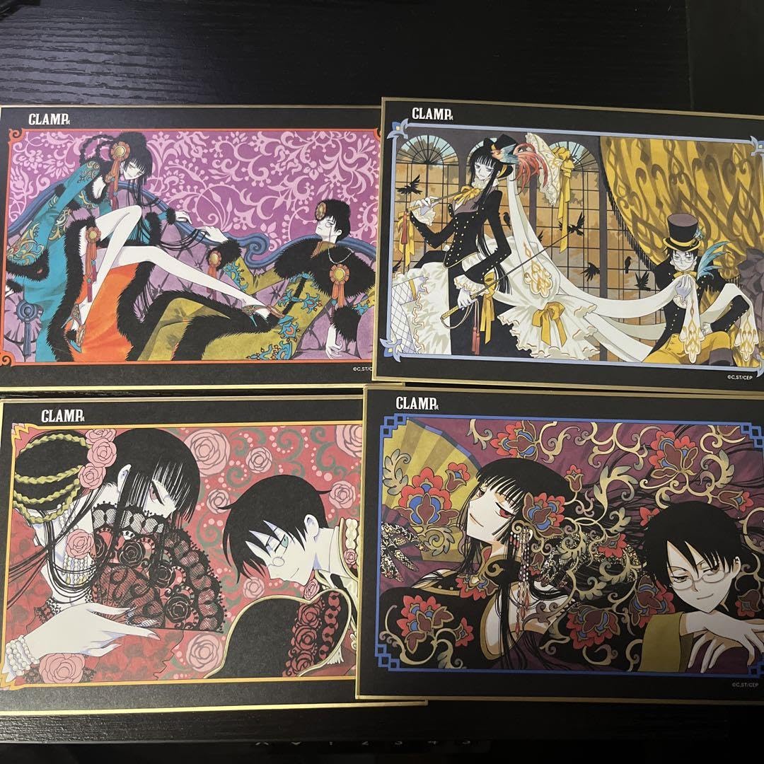 CLAMP展　ミニ色紙コレクション／xxxHOLiC（全6種） CLAMP展 ミニ色紙コレクション xxxHOLiC - メルカリ